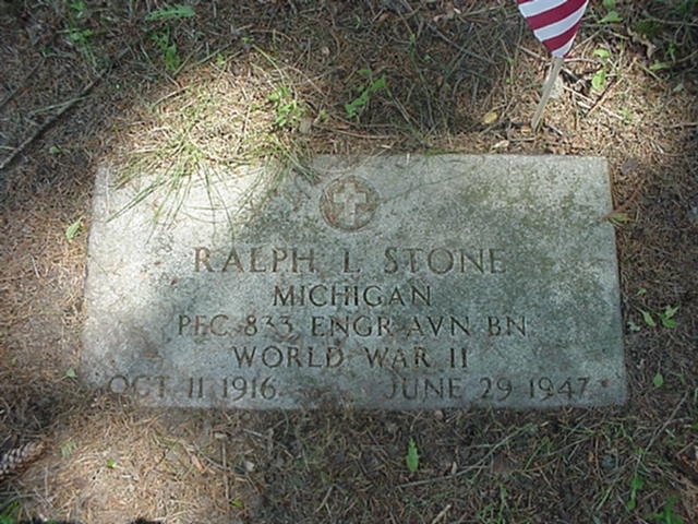 Ralph Leroy Stone Marker